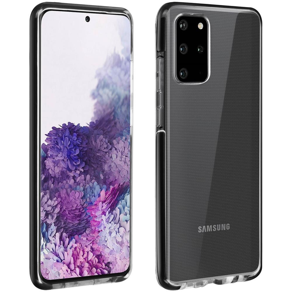 Cover Galaxy S20 Plus Silicone Morbido Contorno Bumper Trasparente - Foto 1