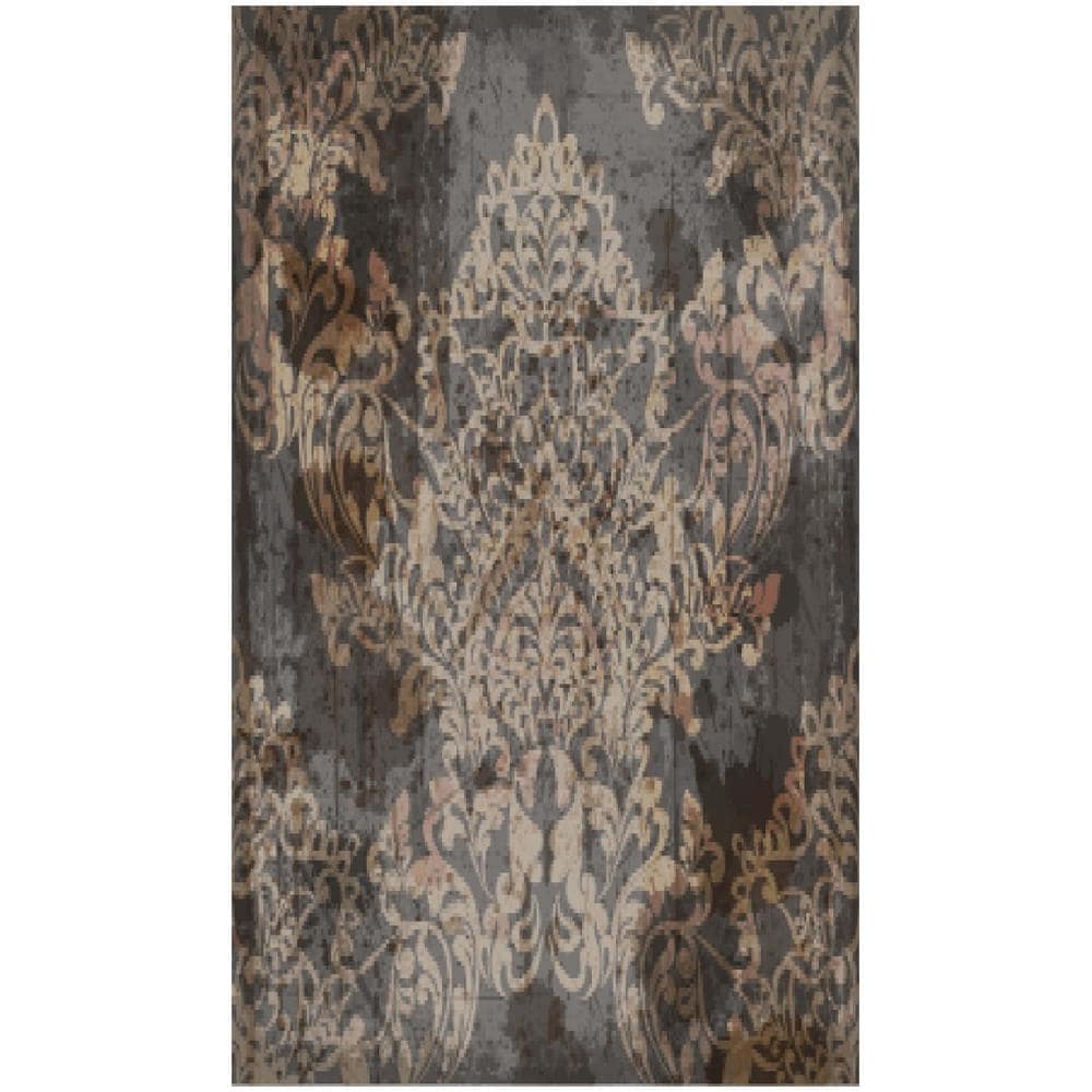 Tappeto Stampato Antique Aubusson 3 - Aubusson - Arredo - Antiscivolo - Da Soggiorno, Salotto, Camera - Multicolore In Poliestere, Cotone, 60 X 100 Cm - Foto 1