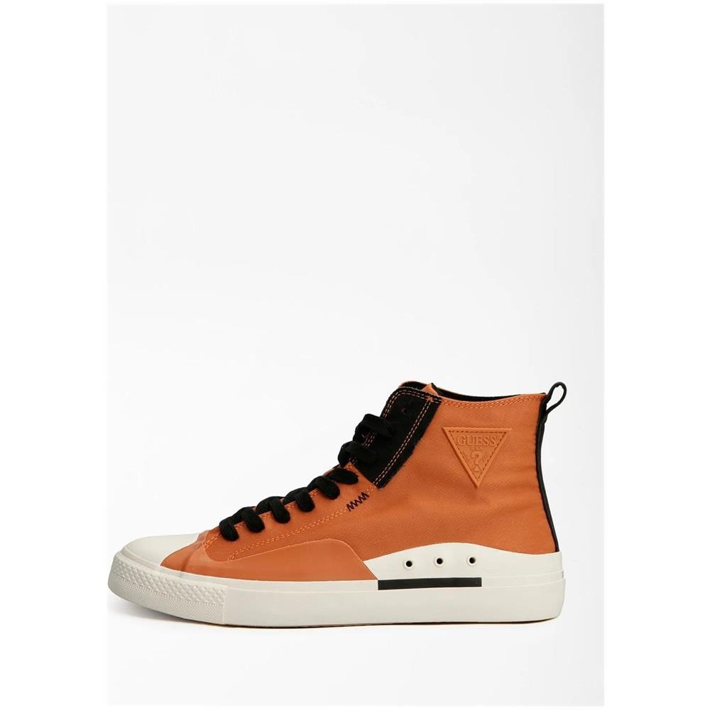 GUESS - Fm7ehnfab12 Sneakers Hi Alte Scarpe Uomo Orange Marrone 40 - ePRICE