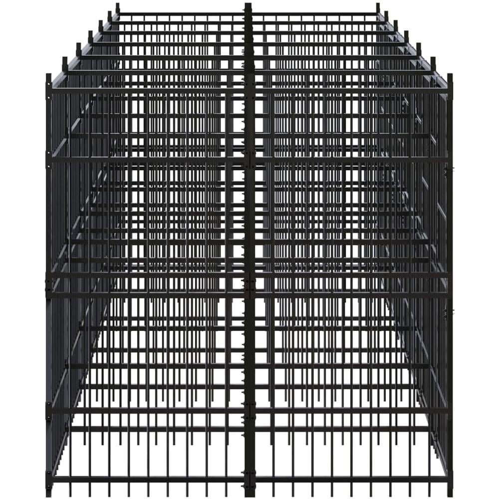 Gabbia Per Cani Da Esterno In Acciaio 11,06 M - Foto 3