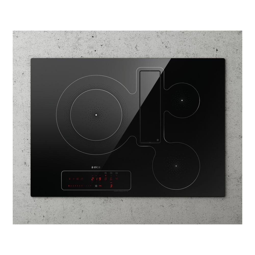 Piano Cottura PRF0184526 a Induzione 3 Zone Cottura da 60 cm + Cappa Aspirante Colore Nero - Foto 1