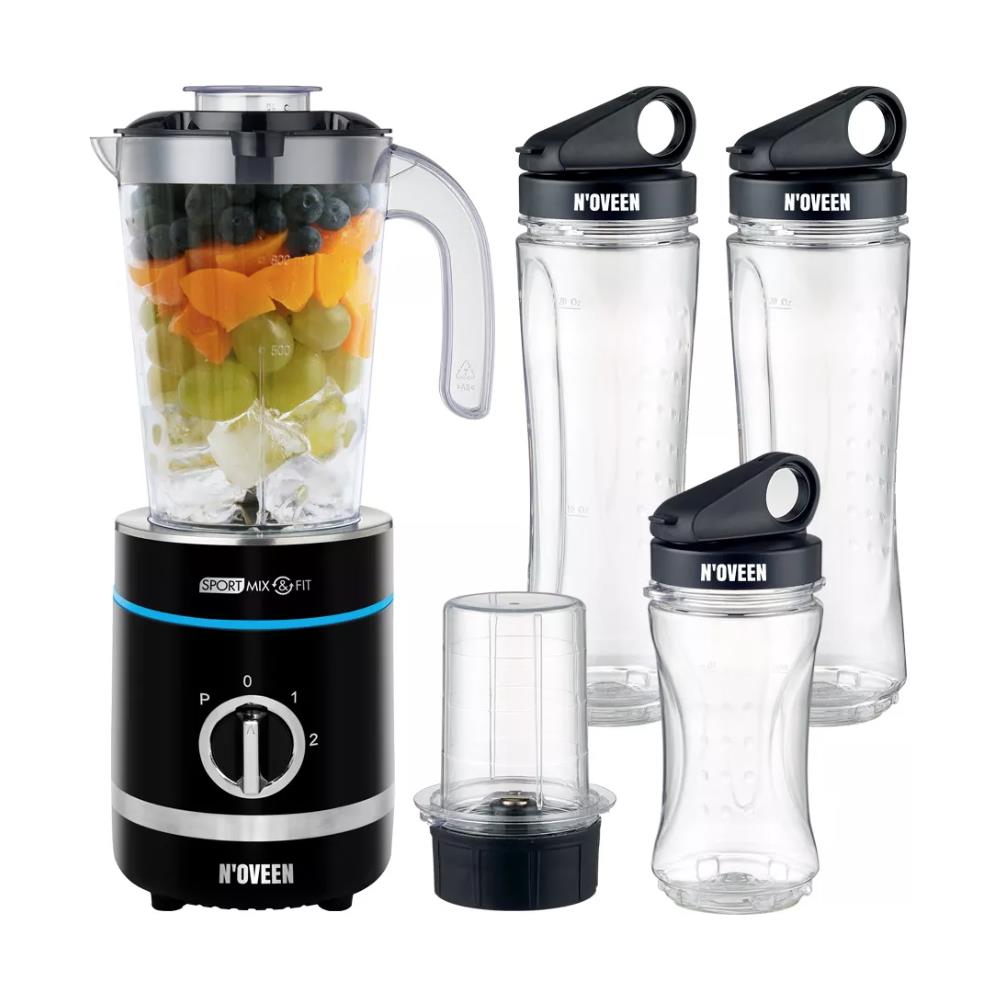 SB2000 0,8 L Frullatore per sportivi 500 W Nero, Trasparente - Foto 1