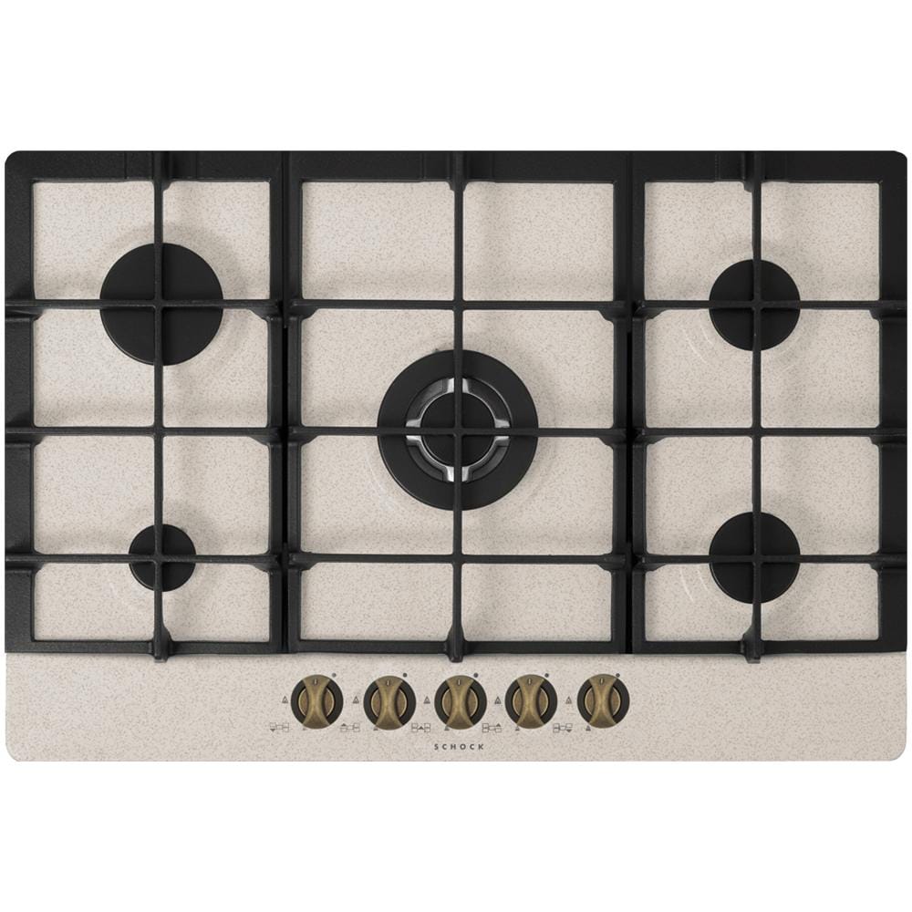 Piano Cottura STP855H58 a Gas 5 Fuochi Gas Colore Avena - Foto 1