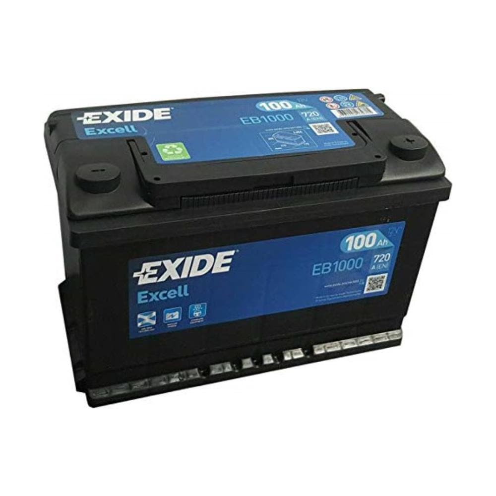 Batteria Auto Excell Eb100 - 12v 100ah 720en Positivo Dx - Foto 1
