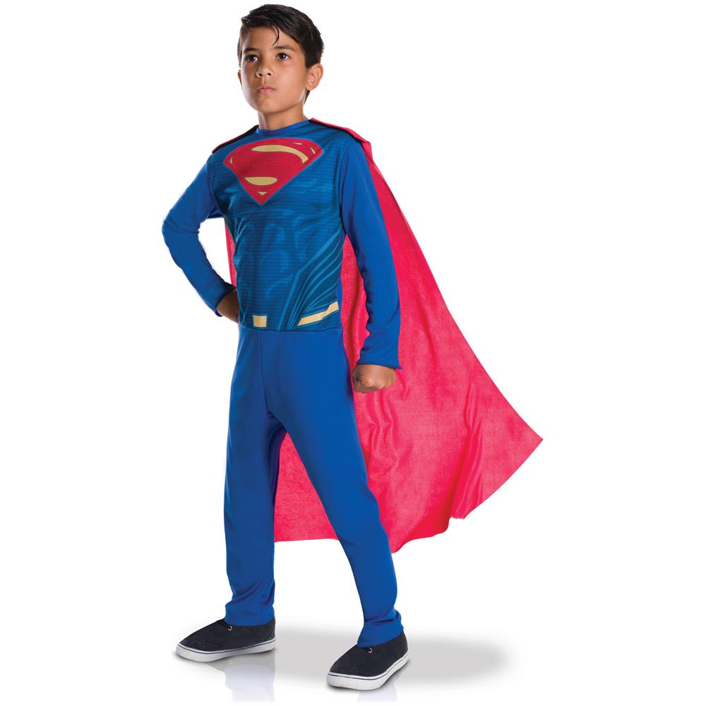 Travestimento Di Superman Bambino - Taglia: 5/6 Anni (105/116 Cm)  - Foto 1