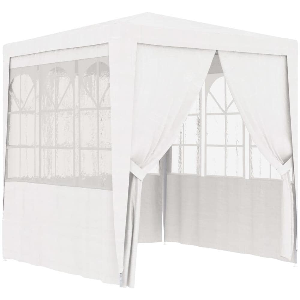 Gazebo Professionale Con Pareti 2,5x2,5 M Bianco 90 G / m² - Foto 1