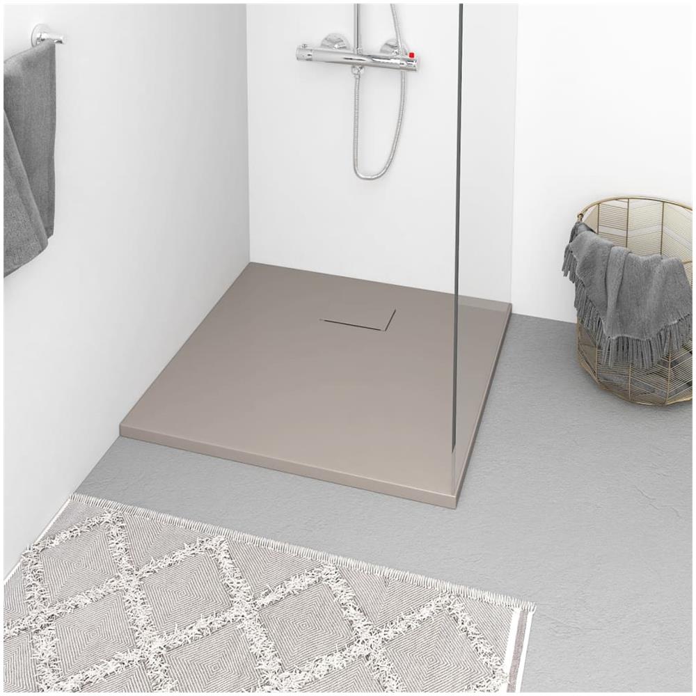 Piatto Doccia In Smc Marrone 90x90 Cm - Foto 1