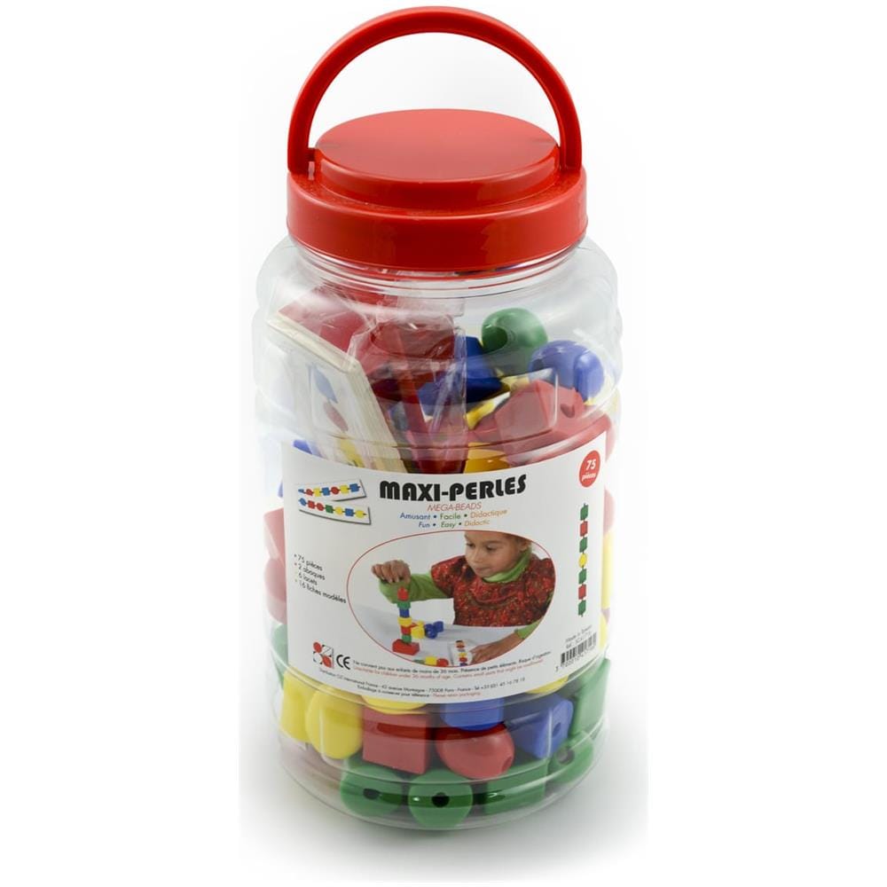 Bocal De 75 Maxi Perles - Kiddi Craft - Foto 1