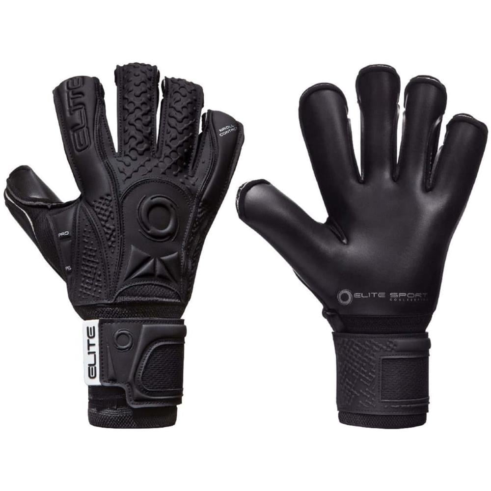Guanti Da Portiere Di Calcio Black Solo Taglia 7 Neri - Foto 3