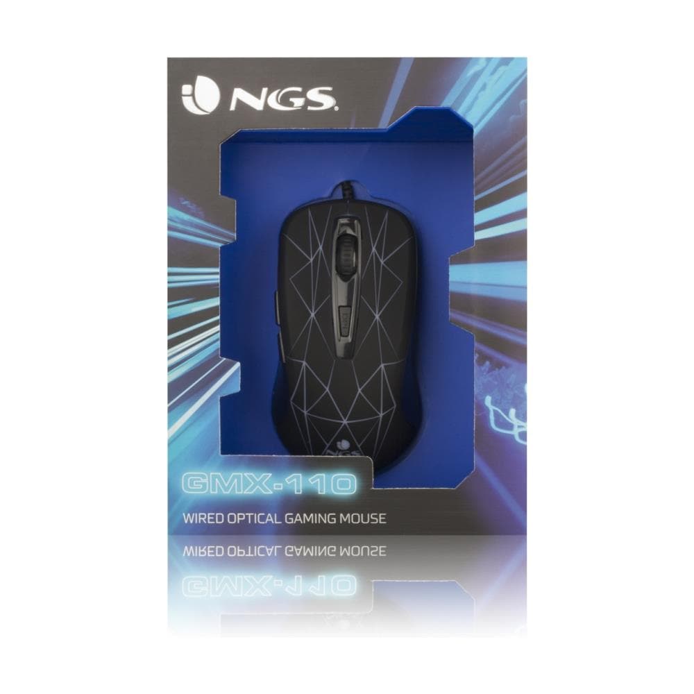 Mouse GMX-110 Ottico 6 Tasti 3200 DPI Colore Nero - Foto 5