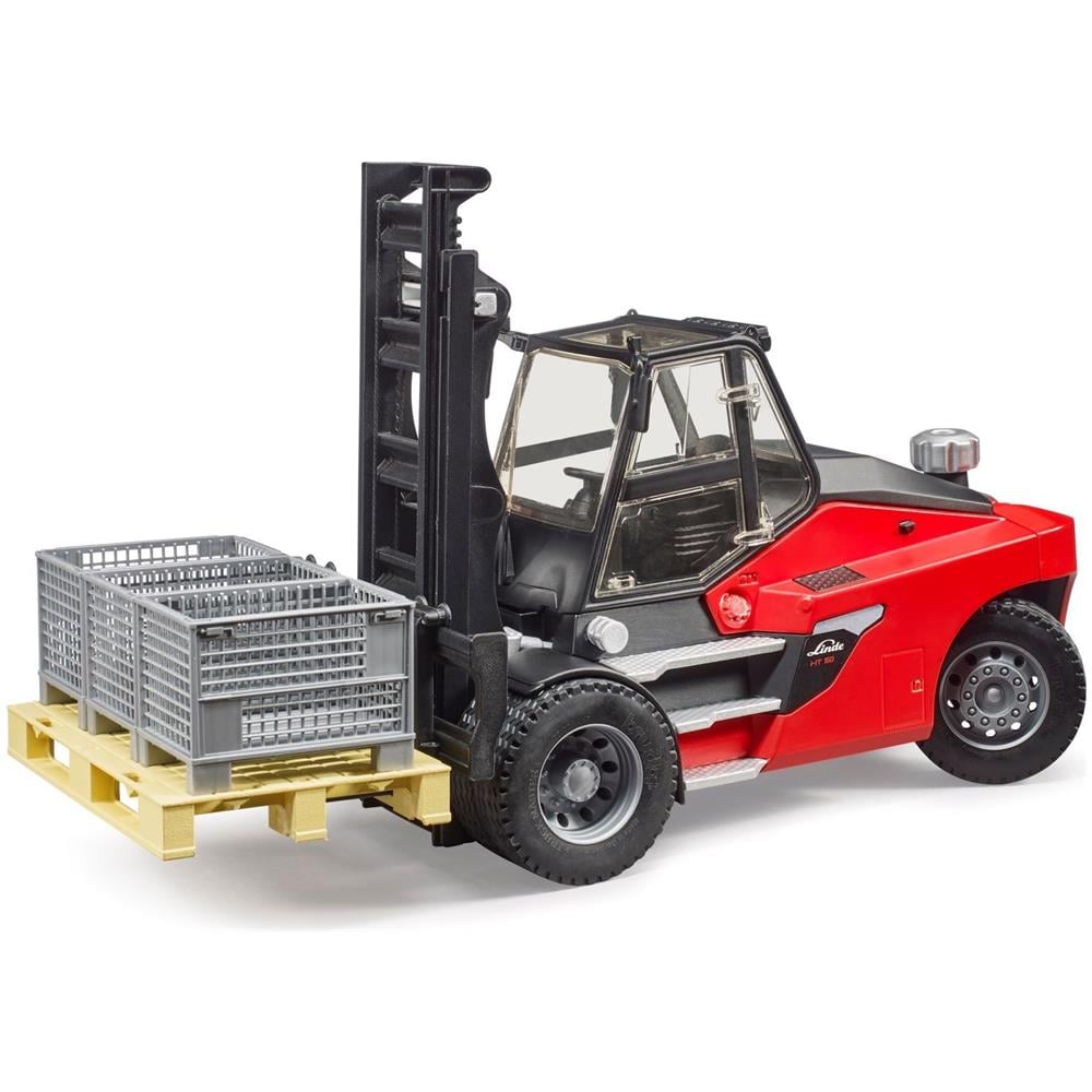 Muletto Linde Ht160 Pallet 3 Ceste - Bruder (02513)  - Foto 1