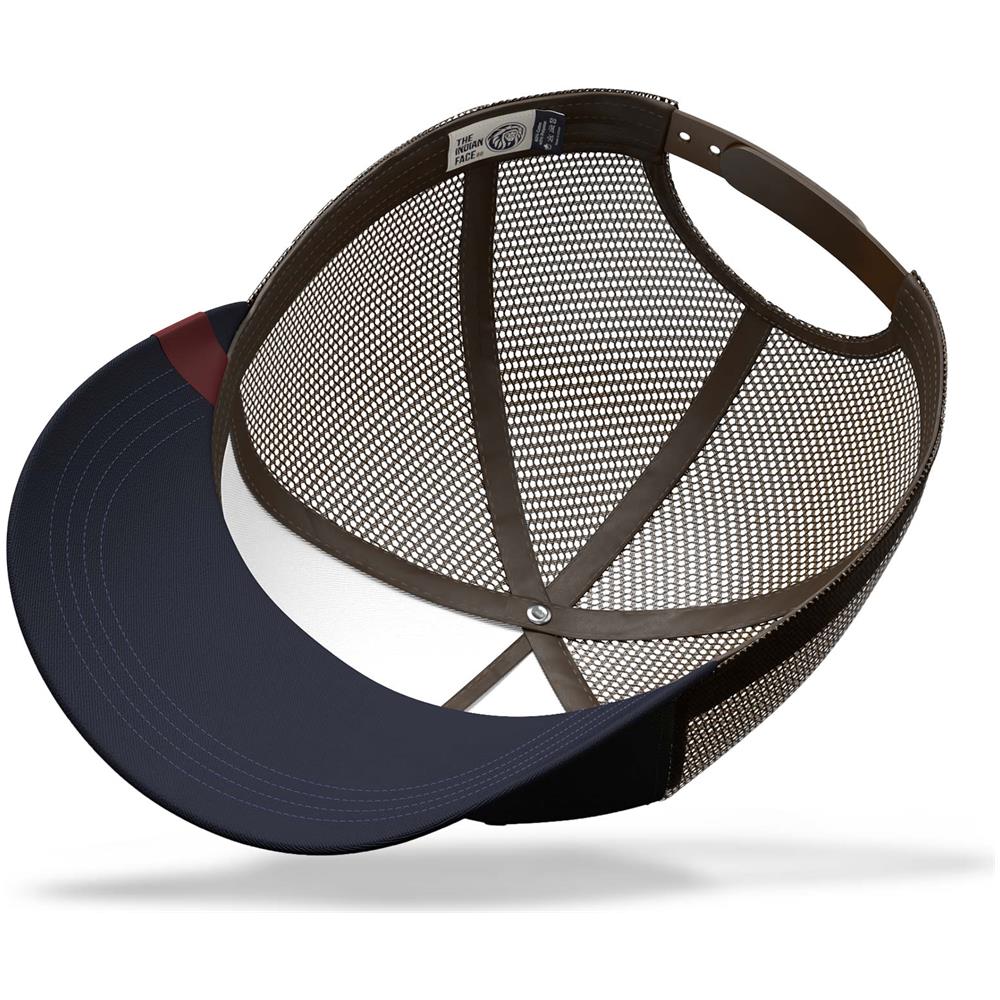 Cappellino Trucker Born To Be Free Bianco Per Uomini E Donne - Foto 4