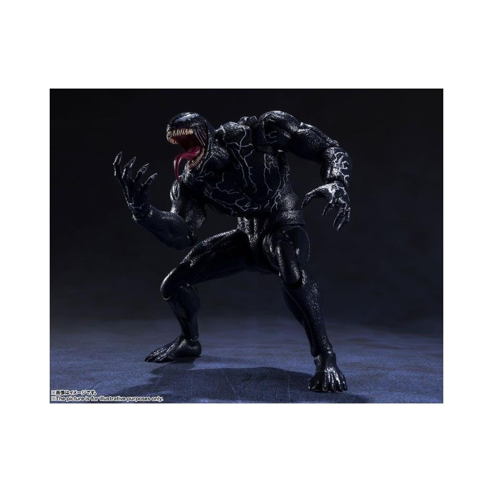 Venom S. h. Figuarts Action Figure Venom Let There Be Carnage 19 Cm - Foto 2