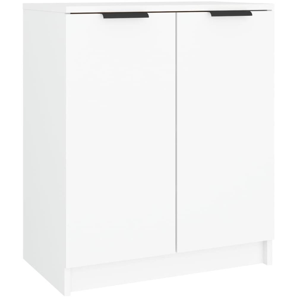 Scarpiera Bianca 59x35x70 Cm In Legno Multistrato - Foto 2