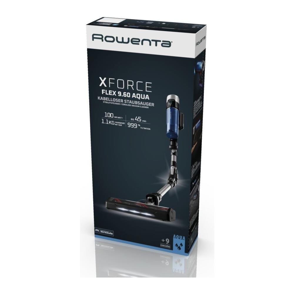 X-Force Flex 9.60 Scopa Ricaricabile Secco /Bagnato 2 in 1senza Sacco Potenza 250 W Colore Rosso Argento /Blu - Foto 10