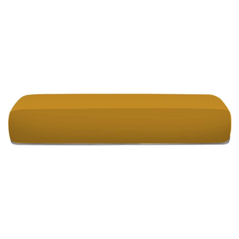 Copriseduta Per Divano Elasticizzato Antimacchia Genius In Tinta Unita 2 Posti Senape 1008 - Foto 1