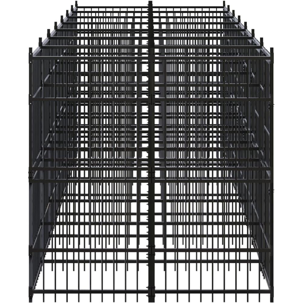 Gabbia Per Cani Da Esterno In Acciaio 12,9 M - Foto 3