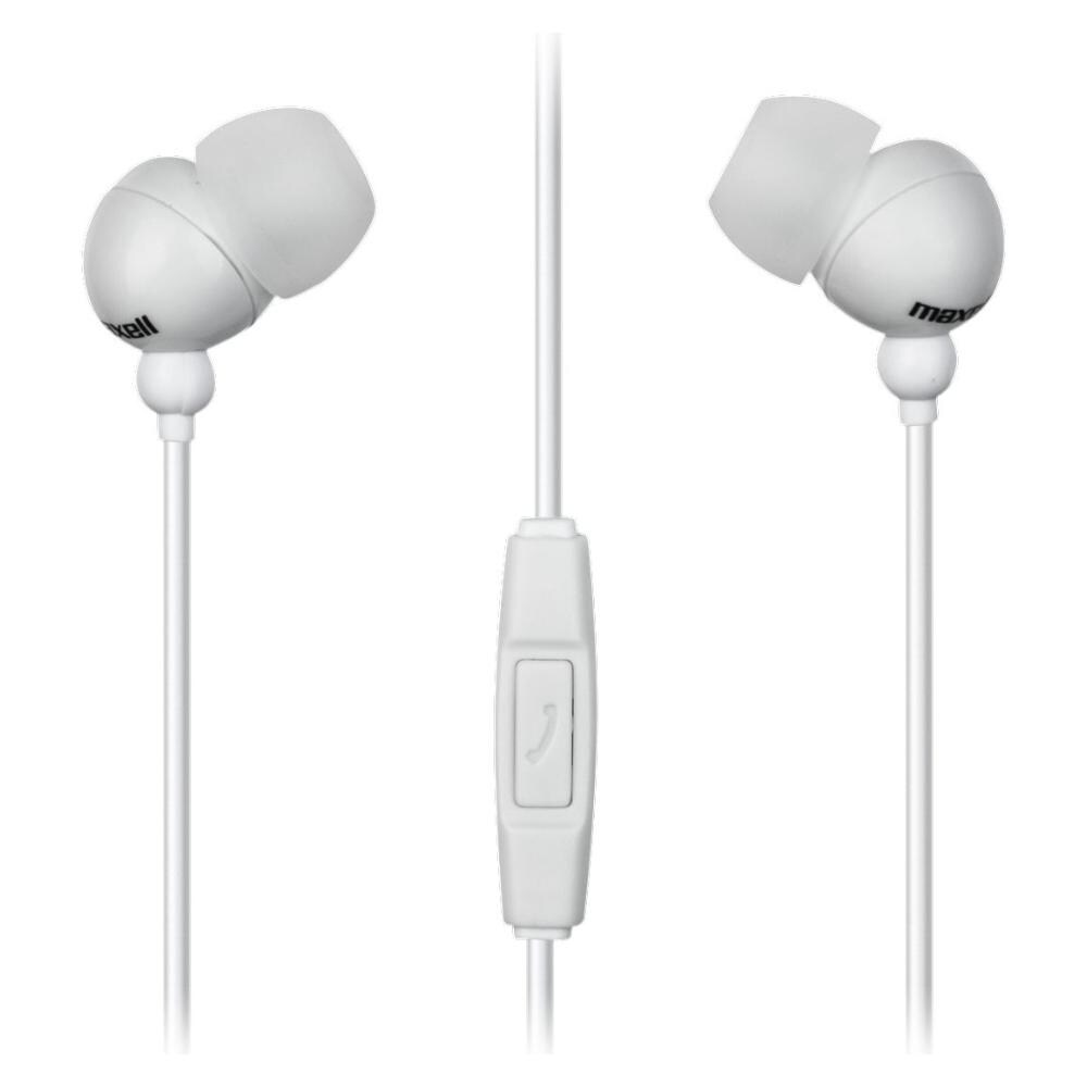 Auricolari con Microfono Colore Bianco - Foto 1