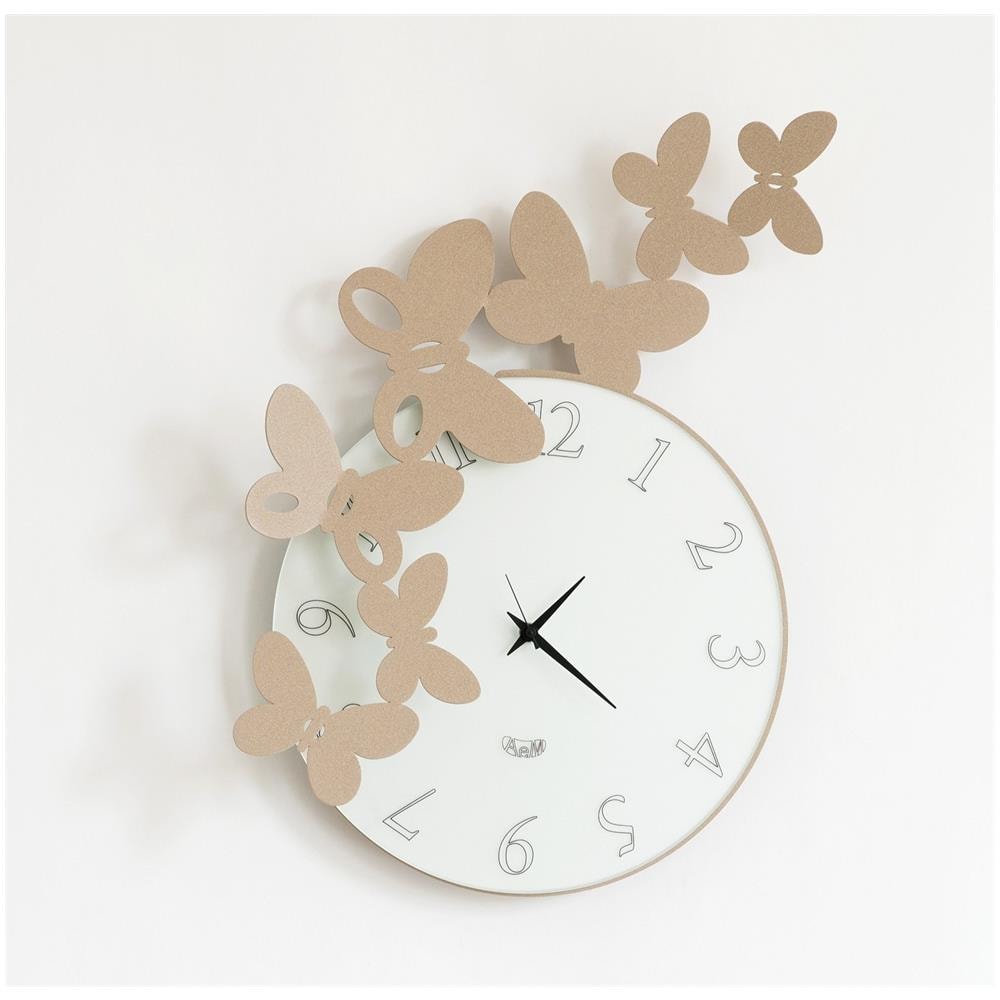 Orologio Butterfly Tondo Beige - Foto 2