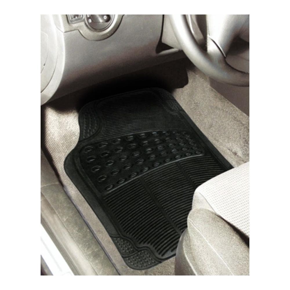 Tappetini In Gomma Pvc Universale Int Auto Mirage Nero Universale Design Elegante E Funzionale Misura Universale Con Pretagli Per Un Migliore Adattamento Retro Antiscivolo Anter 73x49 Poster 45x45 - Foto 2