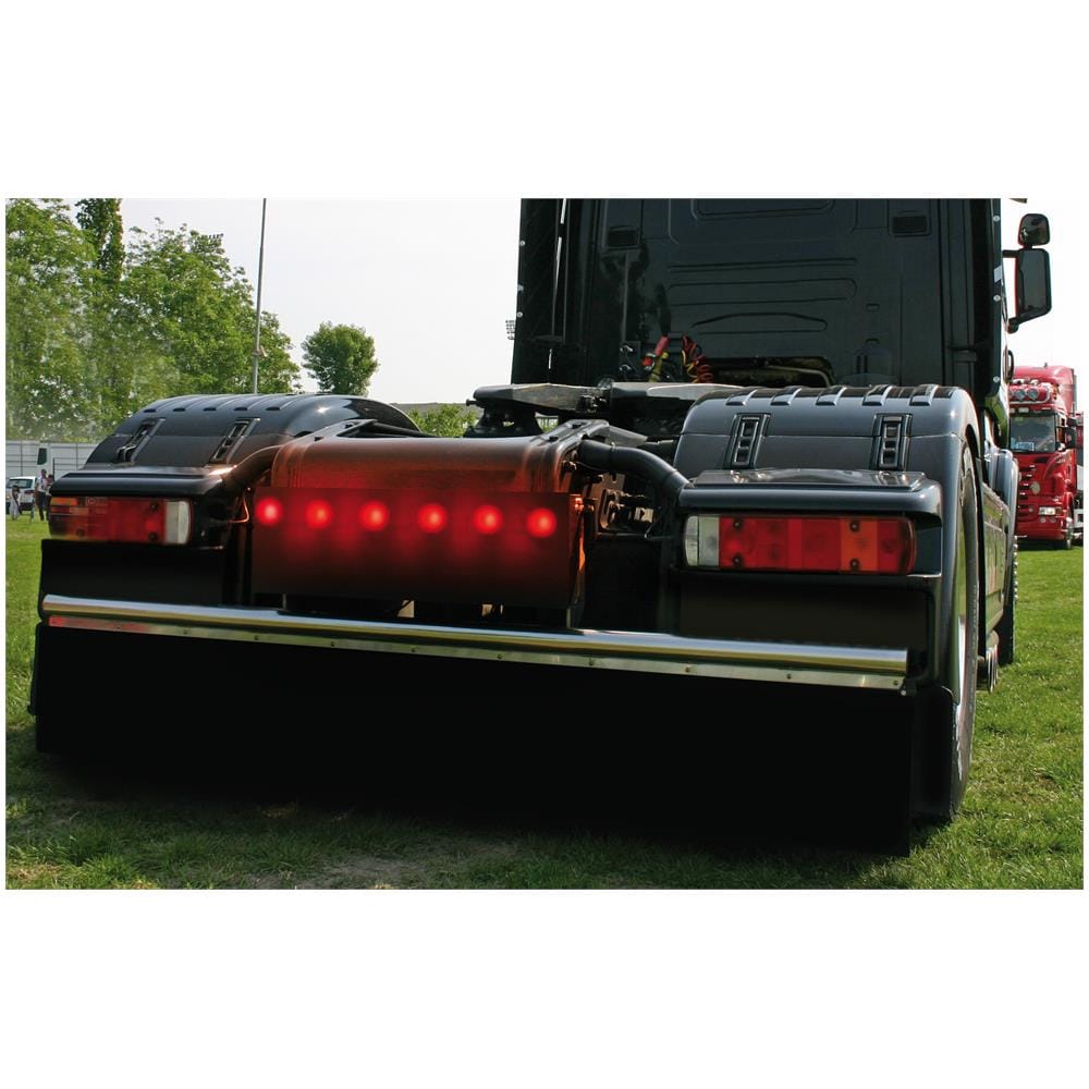 Luce Da Incasso Rossa 12/24v R-19 Cromata - Foto 6