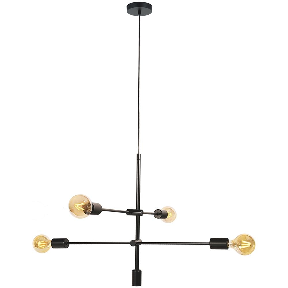 Lampadario Nero 4 S - Foto 1