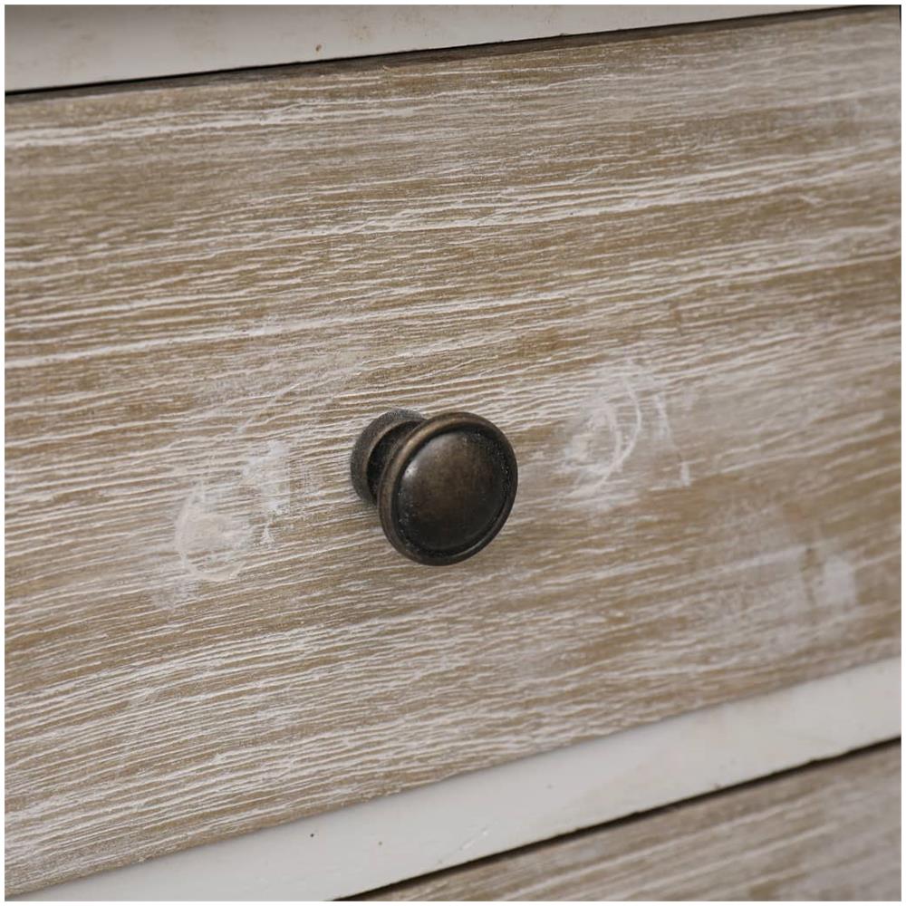 Comodino 35x30x50 Cm In Legno Di Paulownia - Foto 2