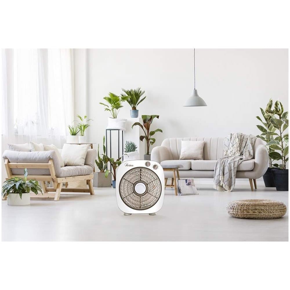 Ventilatore da Pavimento AR5B24 Diametro 26 cm Colore Bianco - Foto 3