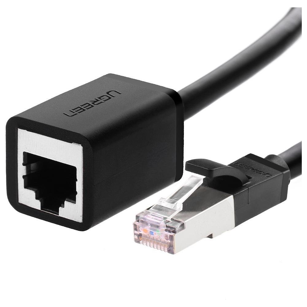 Cavo Di Estensione Ethernet Cat6 Rj45 Maschio A Piombo Femmina Schermato Network Patch Cord Connettore Compatibile Per Switch Modem Patch Panel Router Pc Computer Portatile Stampante Di Rete (2m)  - Foto 1