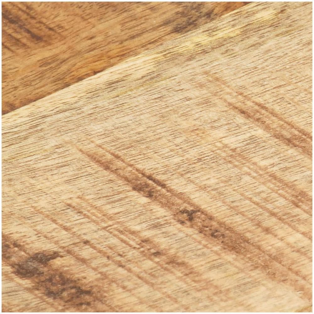 Piano Tavolo in Legno Massello di Mango 25-27 mm 100x60 cm - Foto 2
