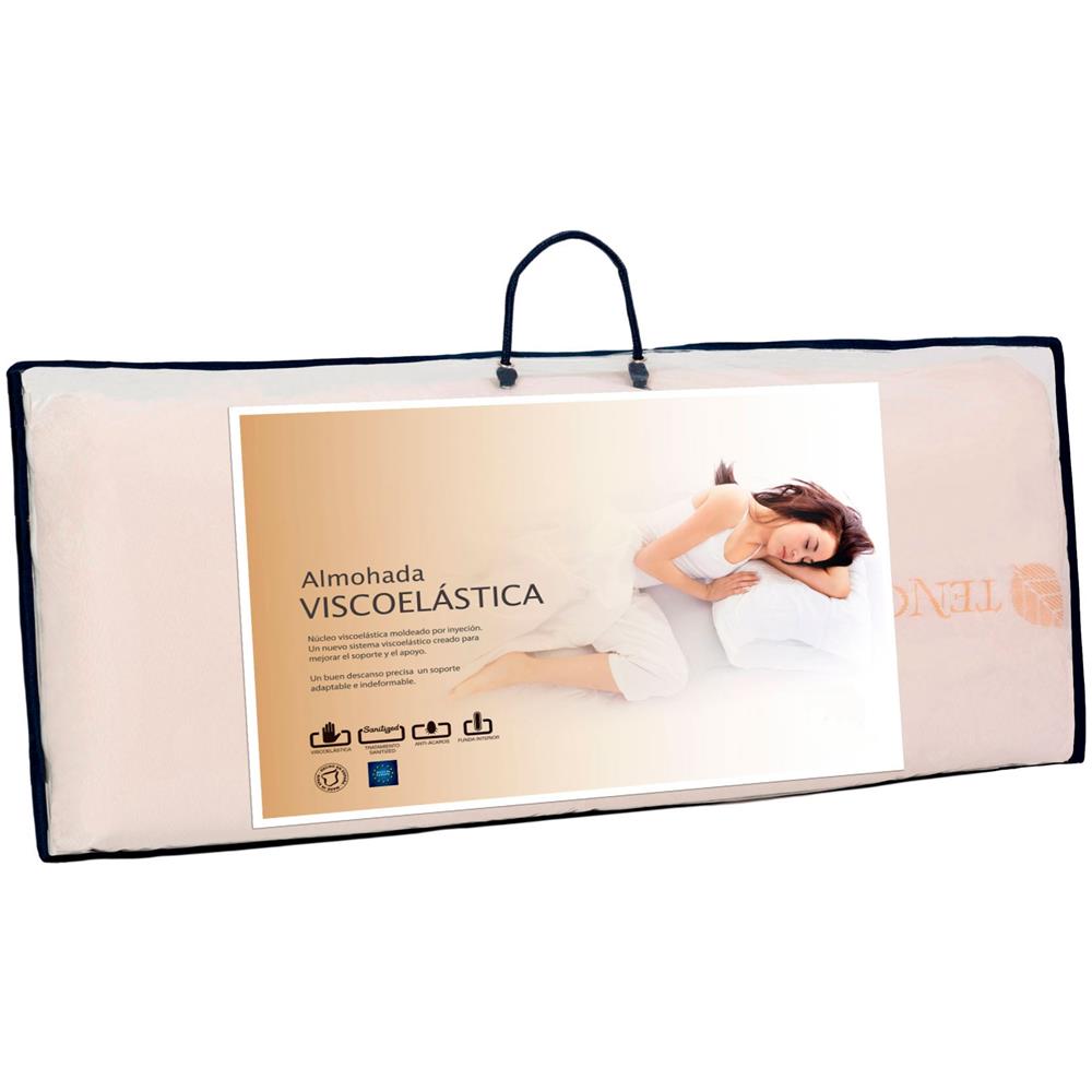 Cuscino Viscoelastico Bianco Tencel 135 - - Foto 5