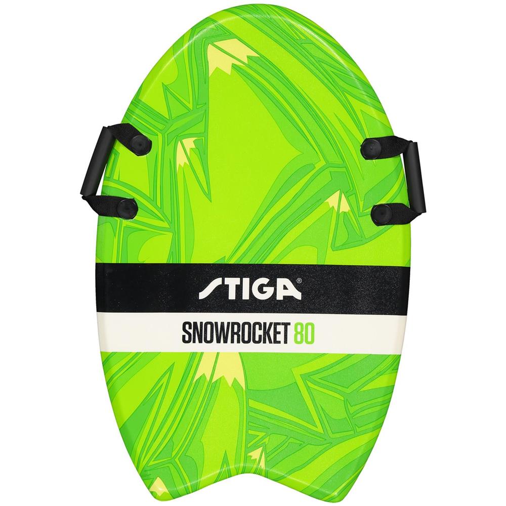 Slittino Foamboard Snowrocket Graffiti 80 Green - Foto 2