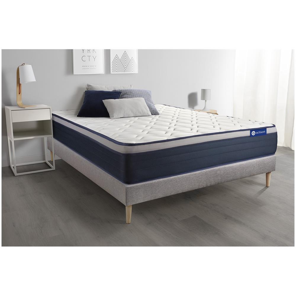 Kit Rete E Materasso Matrimoniale Actilatex Max 180x210cm - Spessore : 26cm - Lattice E Memory Foam - Rigido - Foto 1