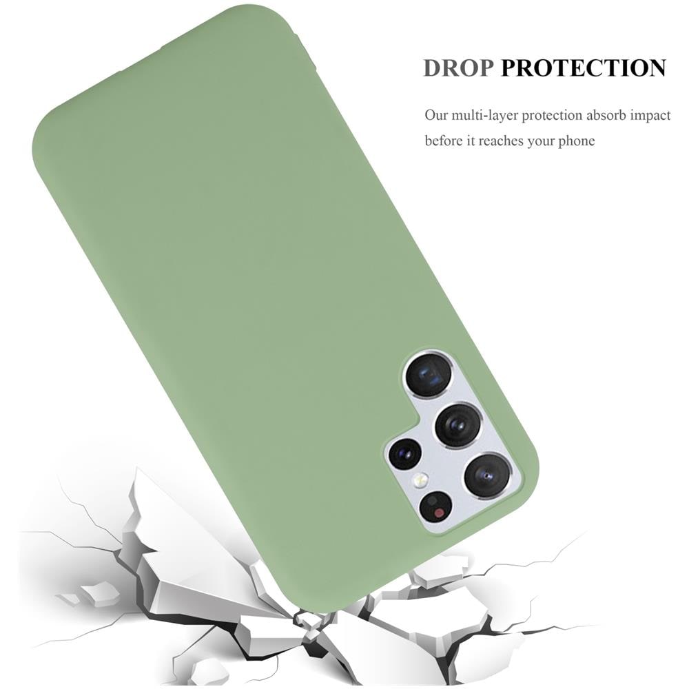 Custodia Compatibile Con Samsung Galaxy S22 Ultra In Candy Pastello Verde - Coperchio Protettivo In Silicone Tpu Flessibile - Foto 8