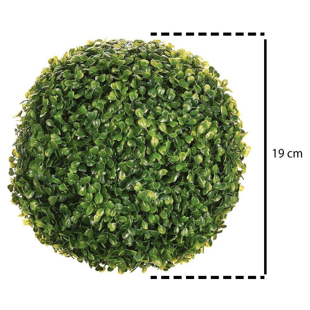 Sfera Di Bosso - Fiori Artificiali Per Giardino, Ø 28 Cm - Foto 2