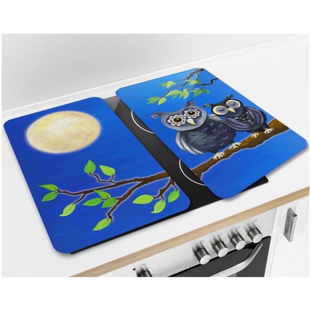 Piastre Di Protezione In Vetro Sowy Per Fornello — 2 Pezzi, - Foto 2