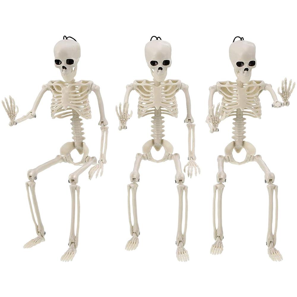 8 Paletti Da Giardino A Forma Di Scheletro E Mani Di Zombie Per Halloween - Decorazioni Realistiche In Plastica