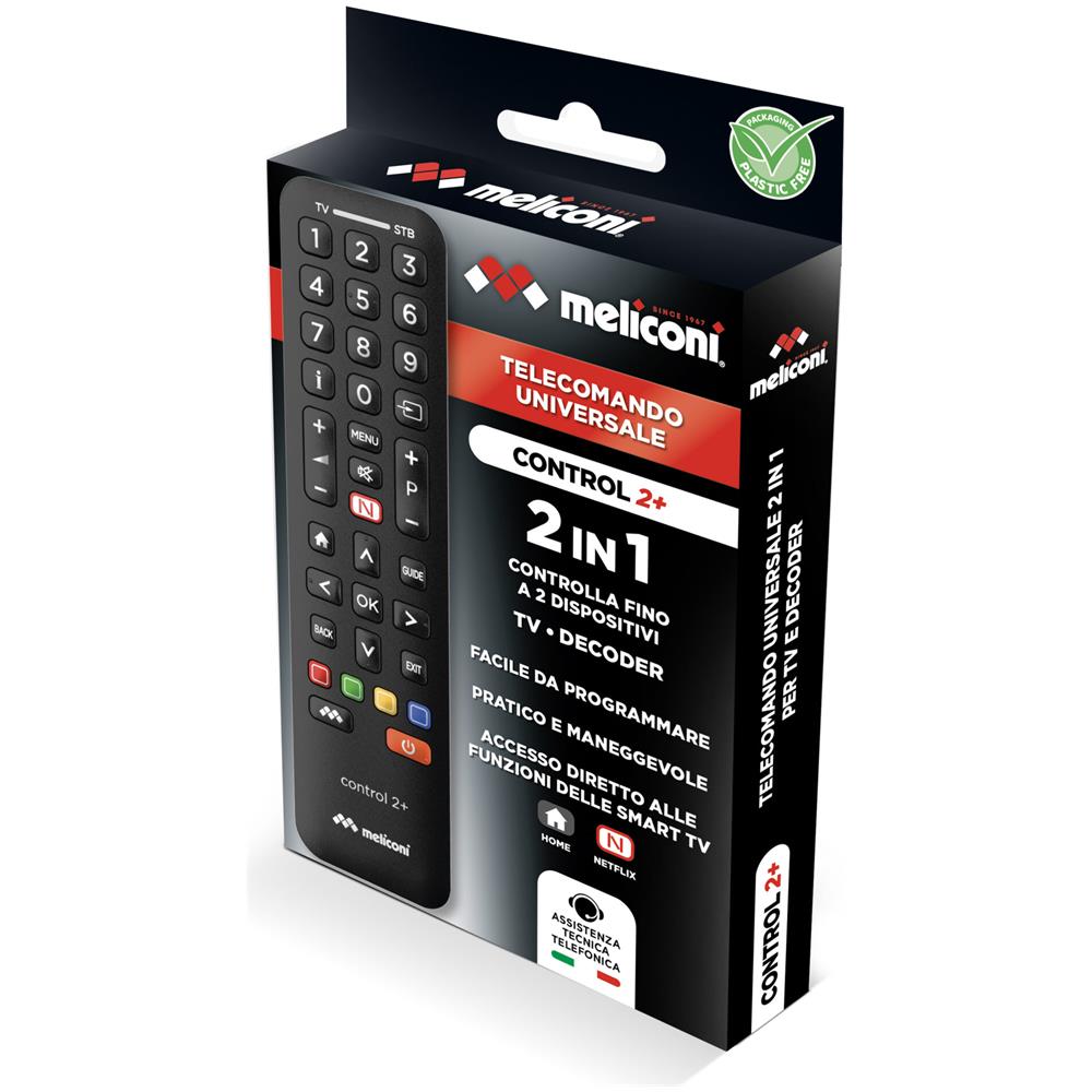 Control 2+ telecomando IR Wireless TV, Set-top box TV Pulsanti - Foto 2