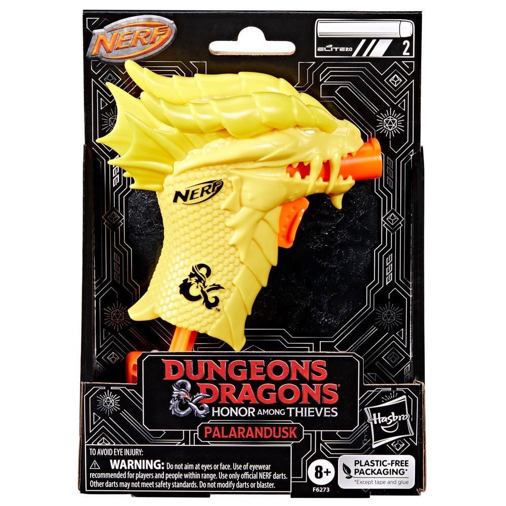 Nerf Microshots - Dungeons & Dragons - Palarandusk Blaster And 2 Nerf Elite 2.0 Darts - Foto 1
