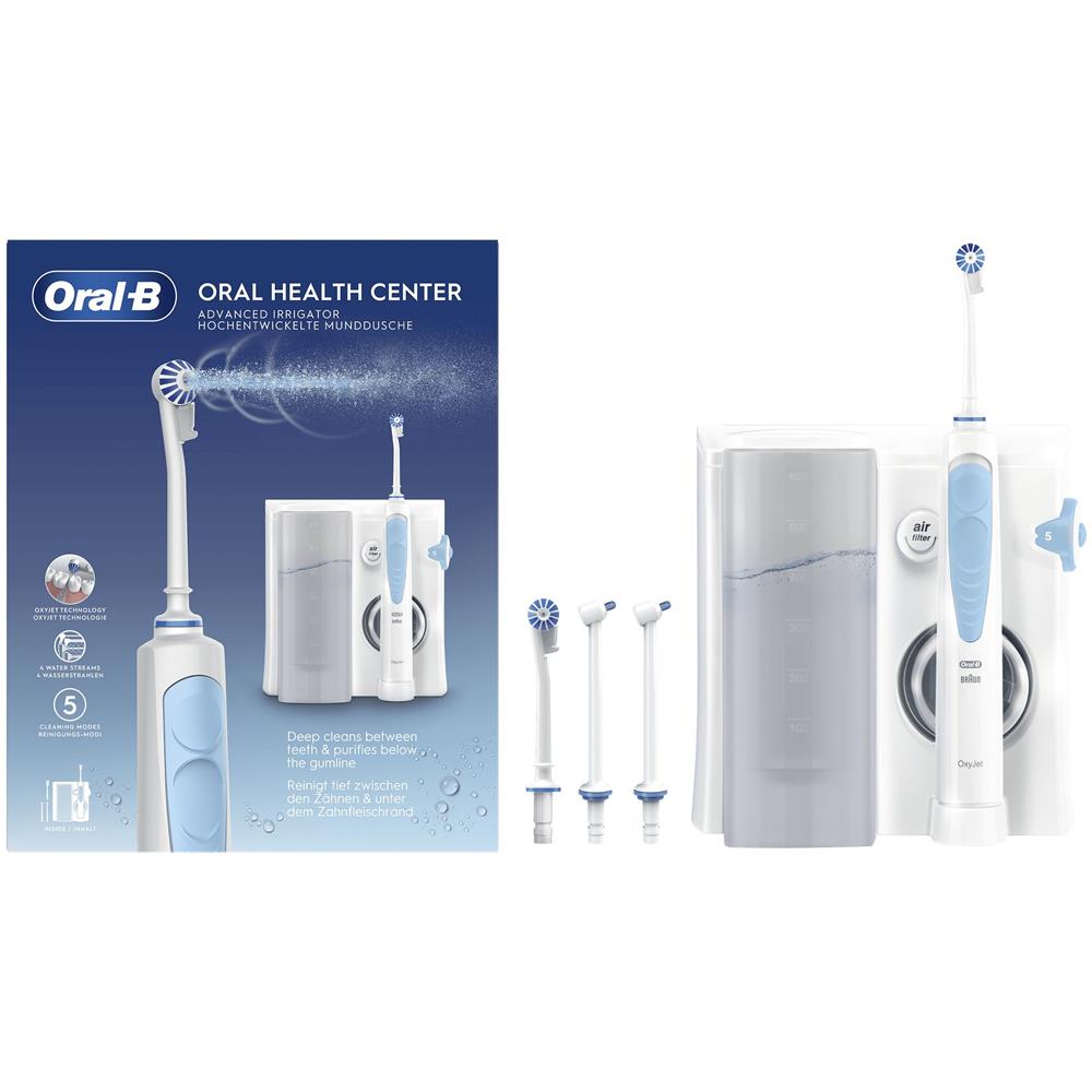Idropulsore Health Center Avanzato con 2 Beccucci con Tecnologia Oxyjet e 2 Beccucci con Getto d'Acqua - Foto 1