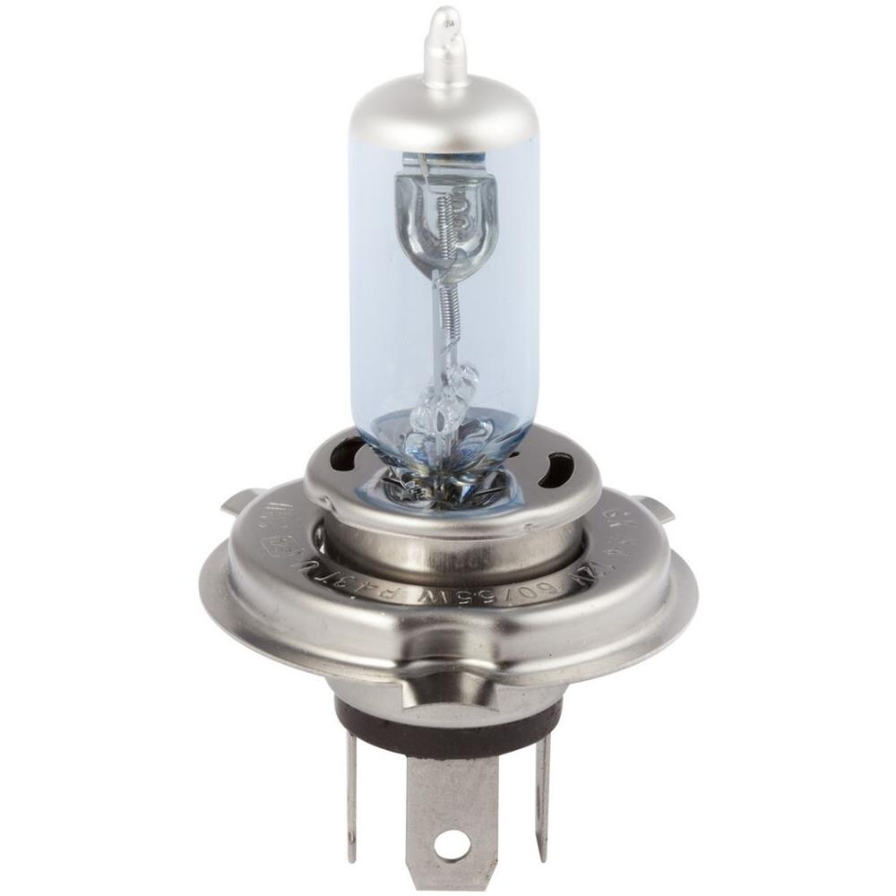 H4 Blue Power Lampadina Alogena Per Luci Auto 12v 55w P43t - Foto 2