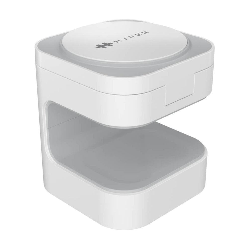 HJ3320WHGL Caricabatterie per dispositivi mobili Cuffie, Smartphone, Orologio intelligente Bianco USB Carica wireless Ricarica rapida Interno - Foto 1
