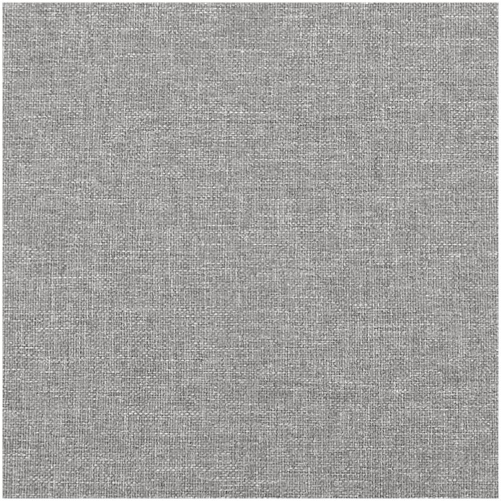 Letto a Molle Materasso e LED Grigio Chiaro 120x190 cm Tessuto - Foto 10