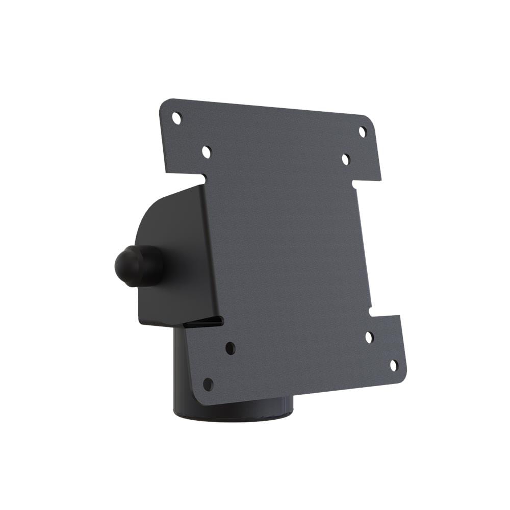 Solutions SpacePole POS SPV106-FX-02 Accessorio di Sistema POS Supporto POS Nero Metallo 75 x 75 mm 100 x 100 mm - Foto 1