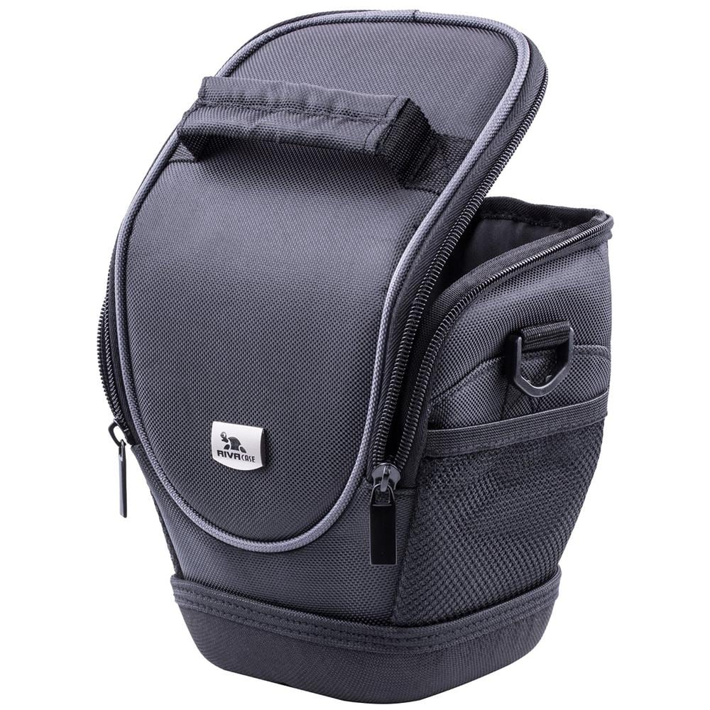 Borsa in Poliestere per Fotocamere Reflex Colore Nero - Foto 2