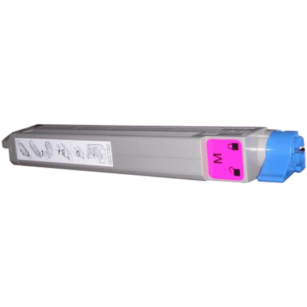 TONER COMPATIBILE - Es 3640 A3 Magenta Per Oki Es 3640a3 Es3640a3 43837106 Capacità 16.500 Pagine - Foto 1