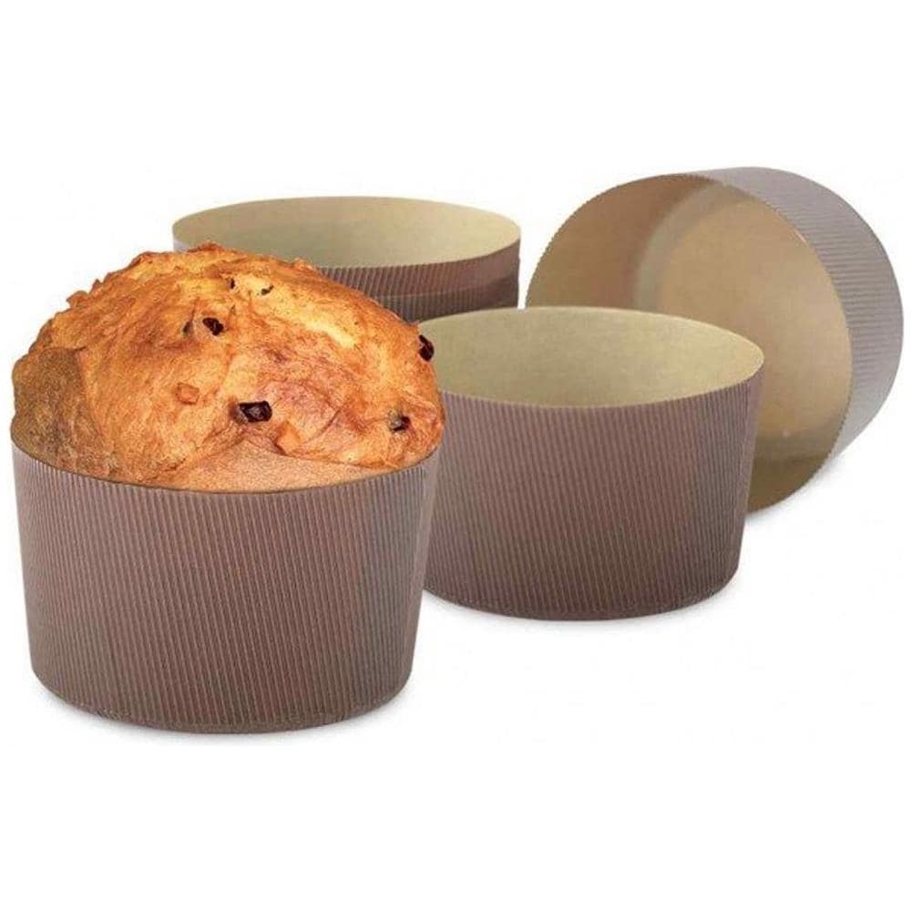 5 Stampi Panettone In Carta Da Forno Da 500g - Foto 2