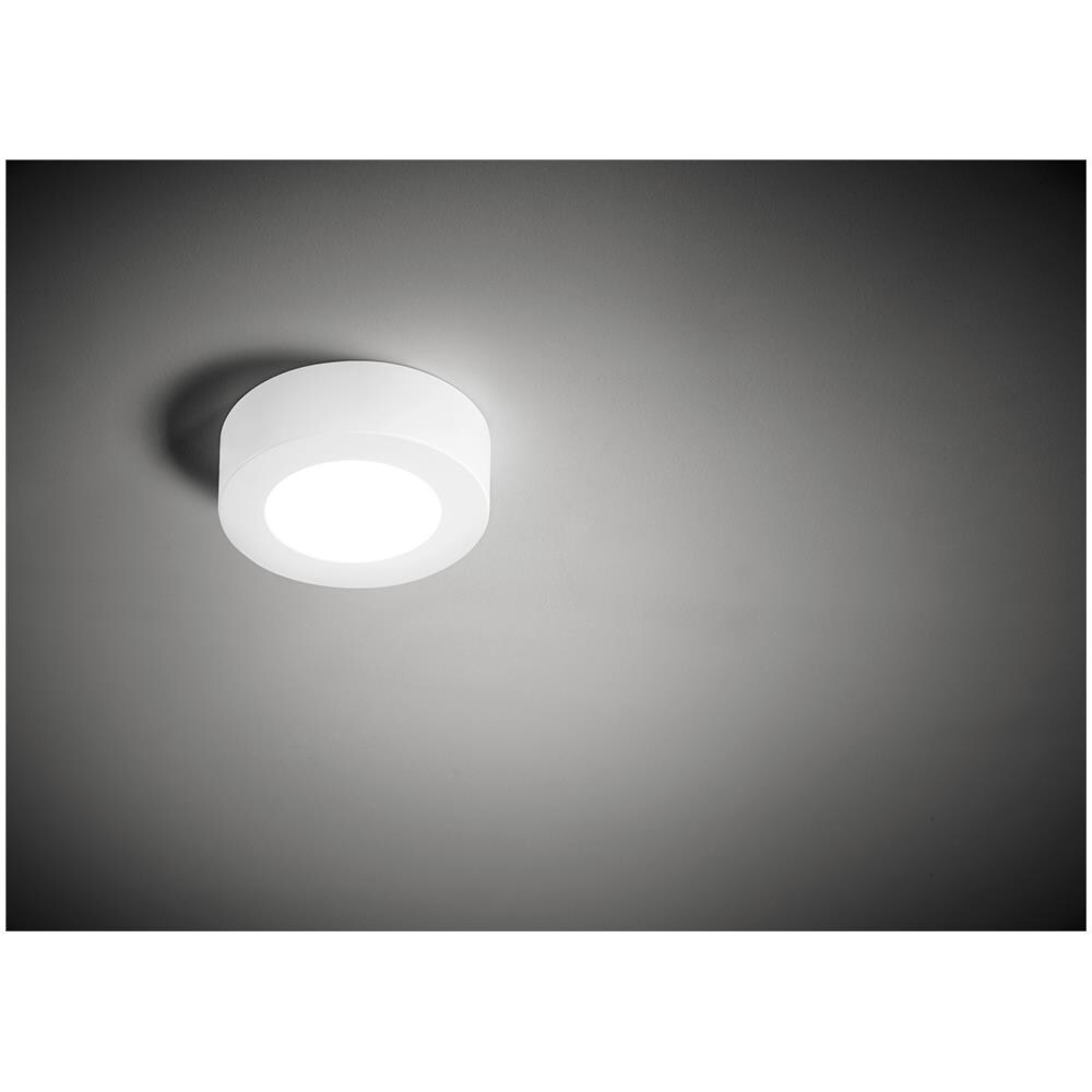 Spring Plafoniera Tonda Led Bianca Ø120mm 6w 4000k - Foto 1