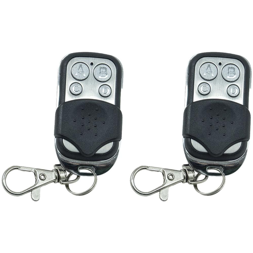 2 Telecomandi Universali Cancello Automatico Frequenza 433,92 Mhz Codice Fisso - Foto 2