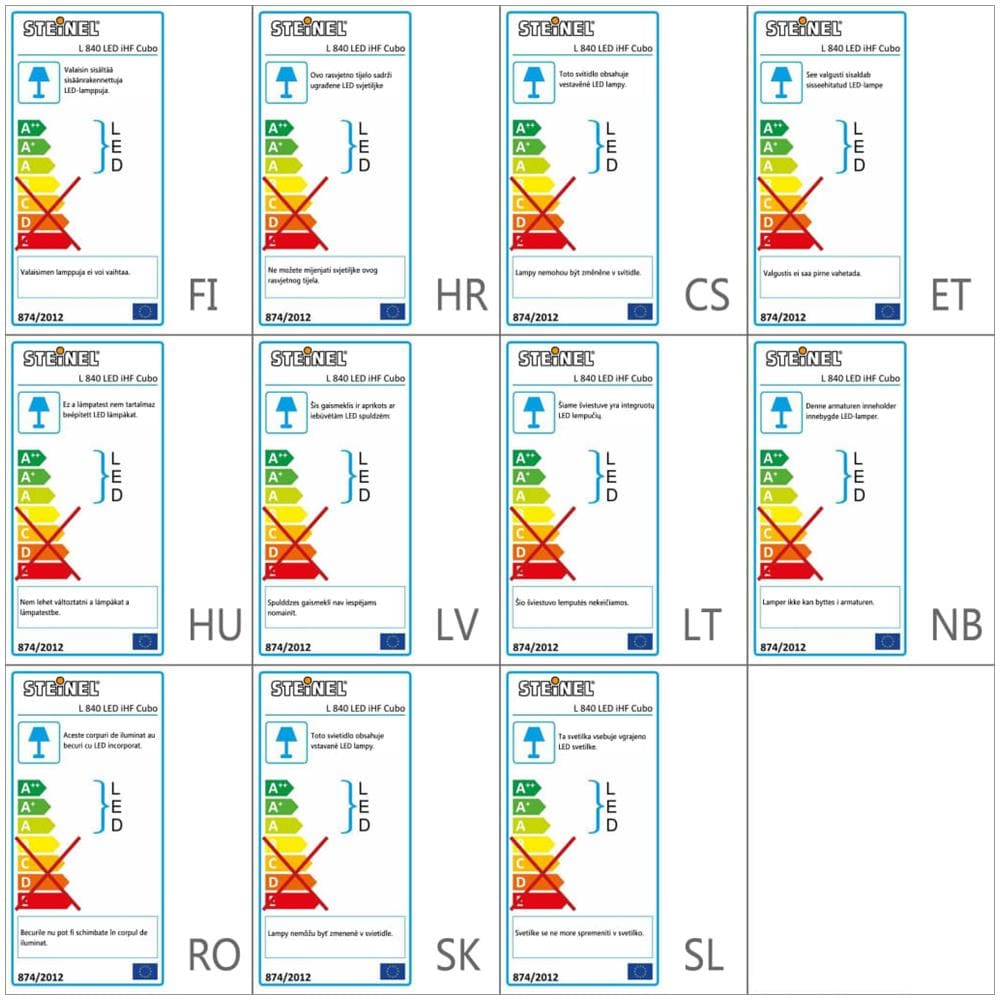 Lampada Da Esterno Con Sensore L 840 Led Ihf Antracite 055530 - Foto 7